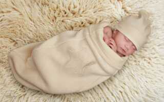 Как правильно запеленать новорожденного в пеленку?