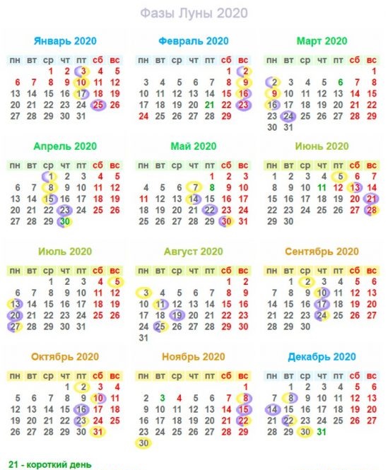 Лунный посевной календарь на 2020 год для садовода и огородника